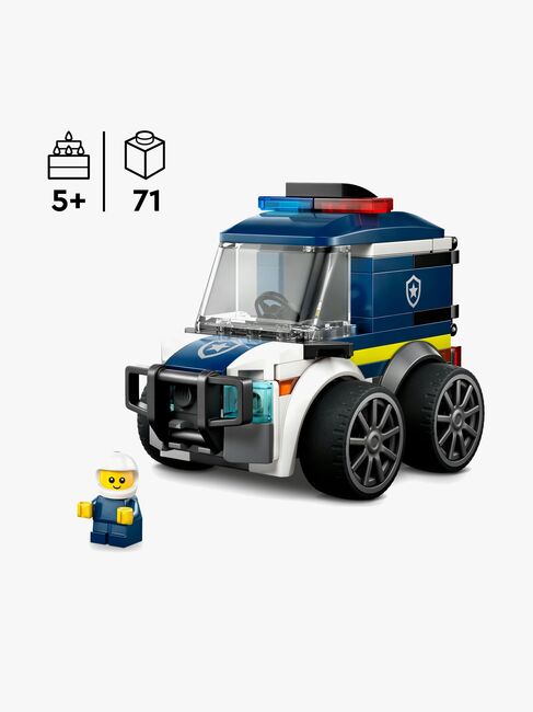 LEGO City 60481 Motorer – Politivogn