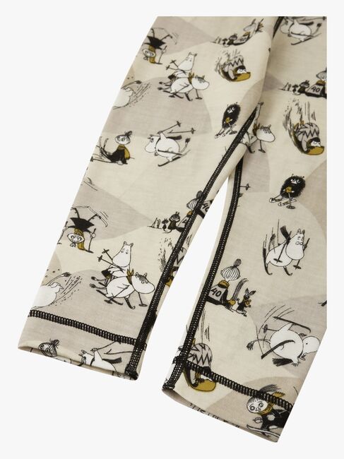 Reima Mumitroldene Trivsam Skiundertøj Uldmix, Sandy Beige