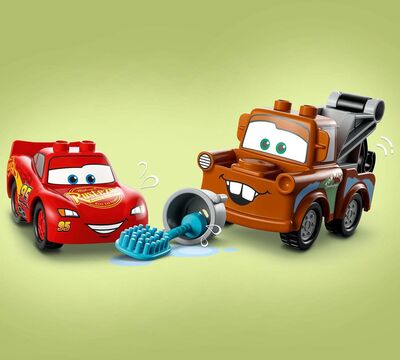 Håndværker kompensation ebbe tidevand Køb LEGO DUPLO Disney 10996 Lynet McQueen og Bumles sjove bilvask |  Jollyroom