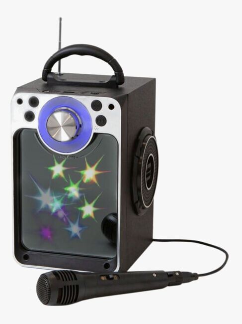 STARS Karaokemaskine med Lys, Sort