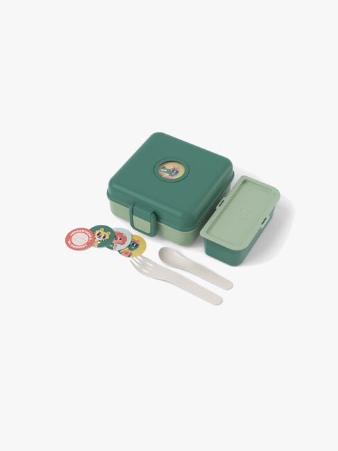 Monbento Snacky Bento Madkasse, Green Forest