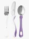 Bambino Eat like a pro! Børnebestik, Lilla