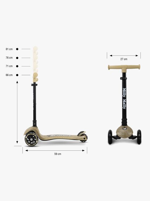 Milly Mally Sparky Løbehjul, Beige