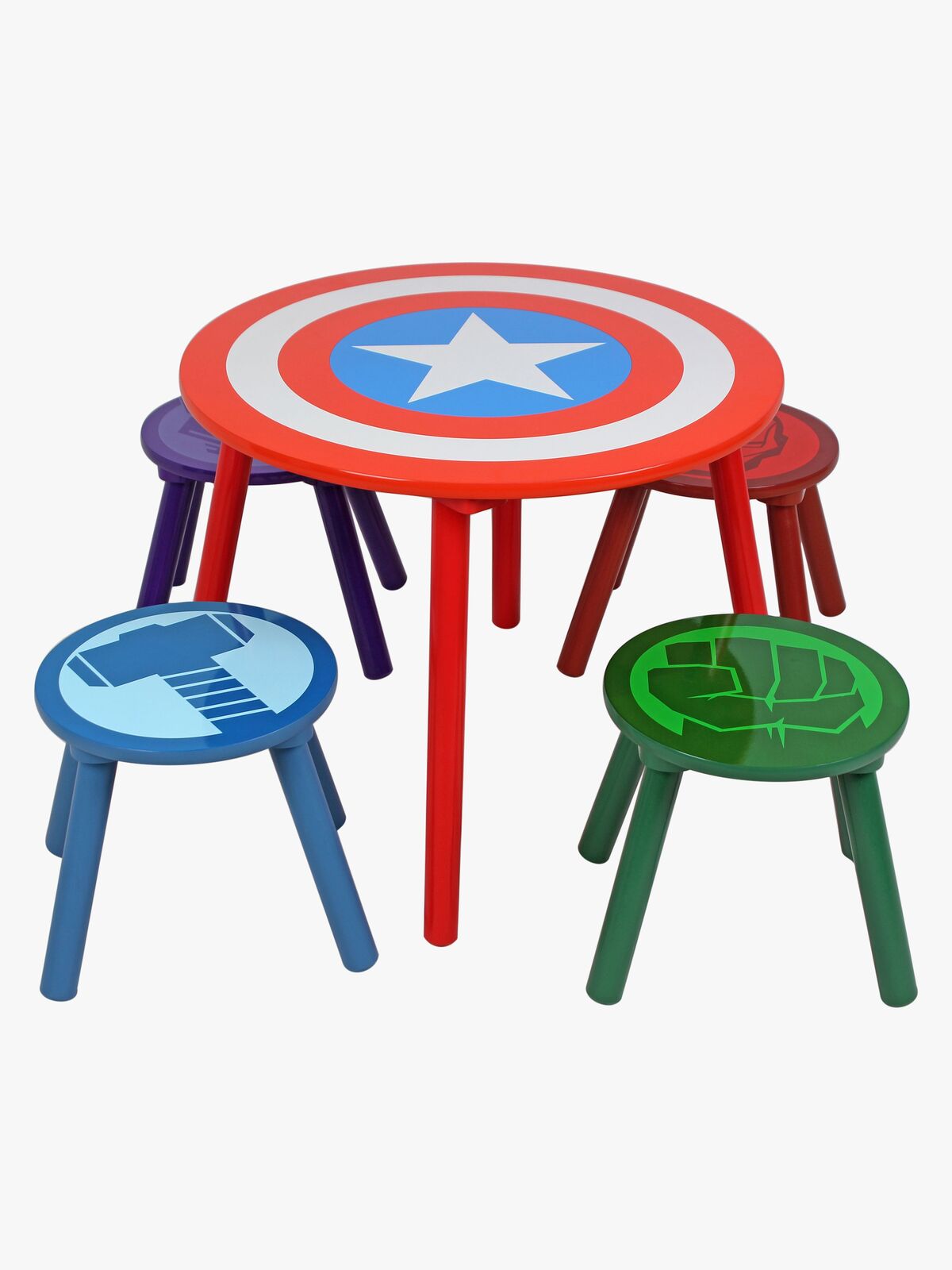 Marvel Avengers Bord & Stole, Multifarvet
