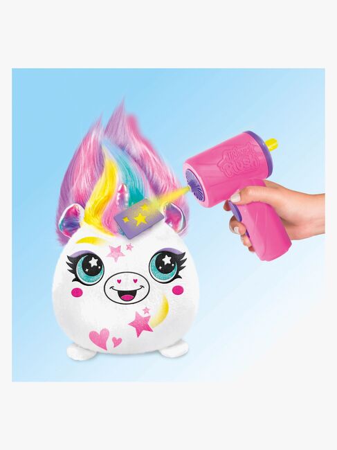 Canal Toys Airbrush Plush Hair'iffic Squishy Bamse Pal-Princess  17 cm