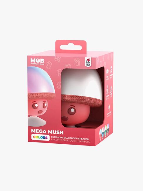 Mobility on Board Højttaler Mega Mush, Pink
