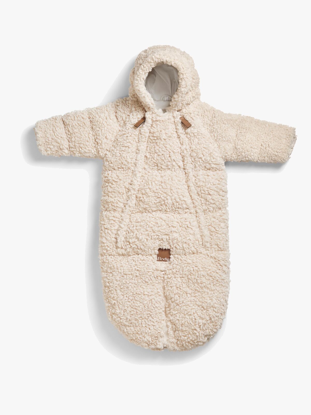 Elodie Babyflyverdragt 0-6m, Soft Sherpa