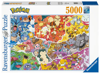 Ravensburger Puslespil Pokémon Allstars, 5000 Brikker
