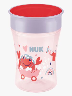 NUK Evolution Magic Kop 230 ml, Rød