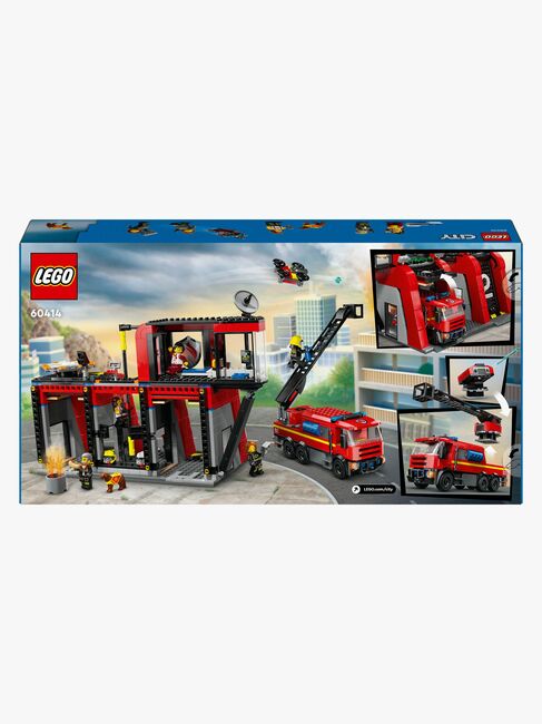 LEGO City 60414 Brandstation med brandbil