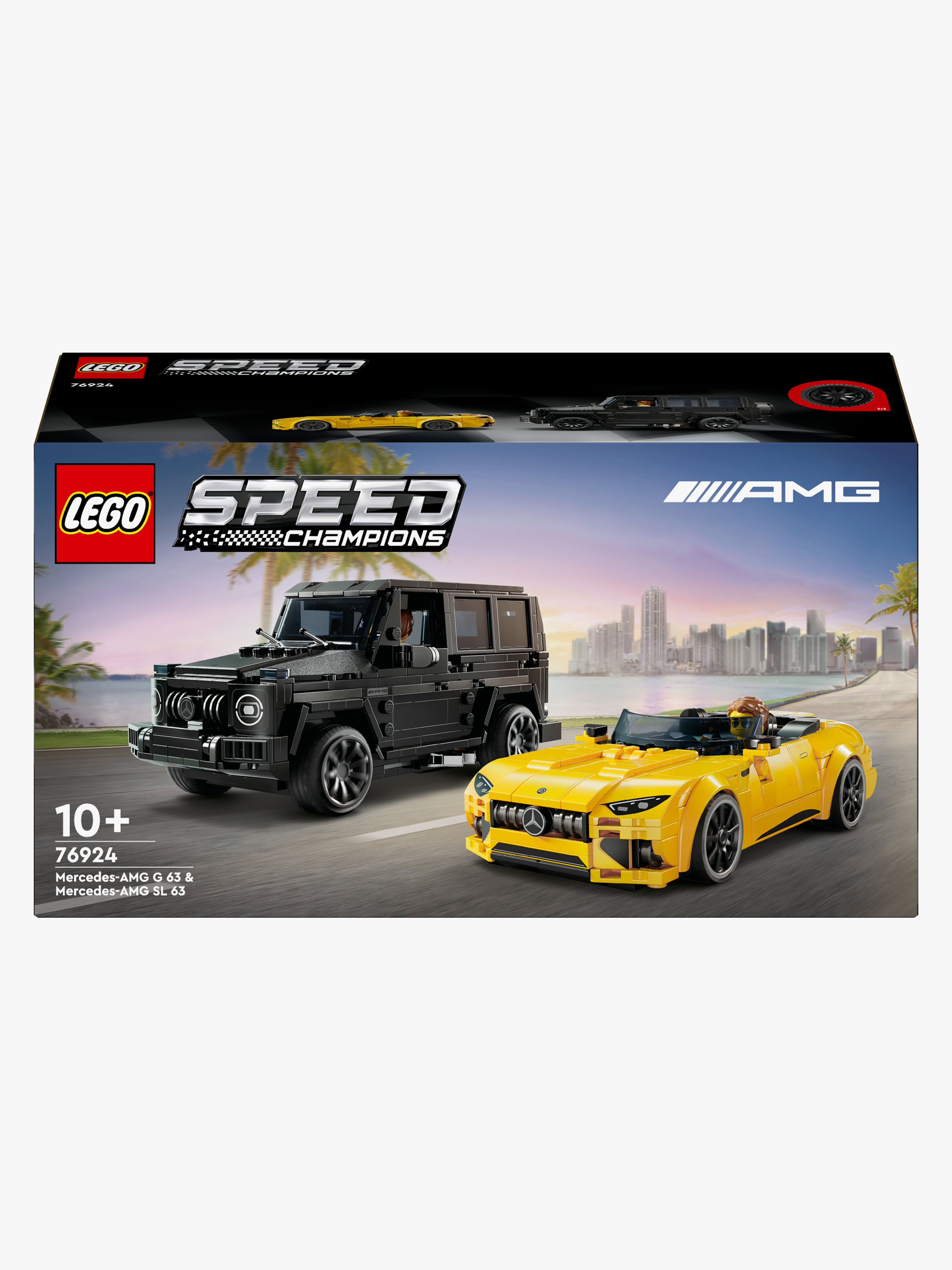 LEGO Speed Champions 76924 Mercedes-AMG G 63 og Mercedes-AMG SL 63