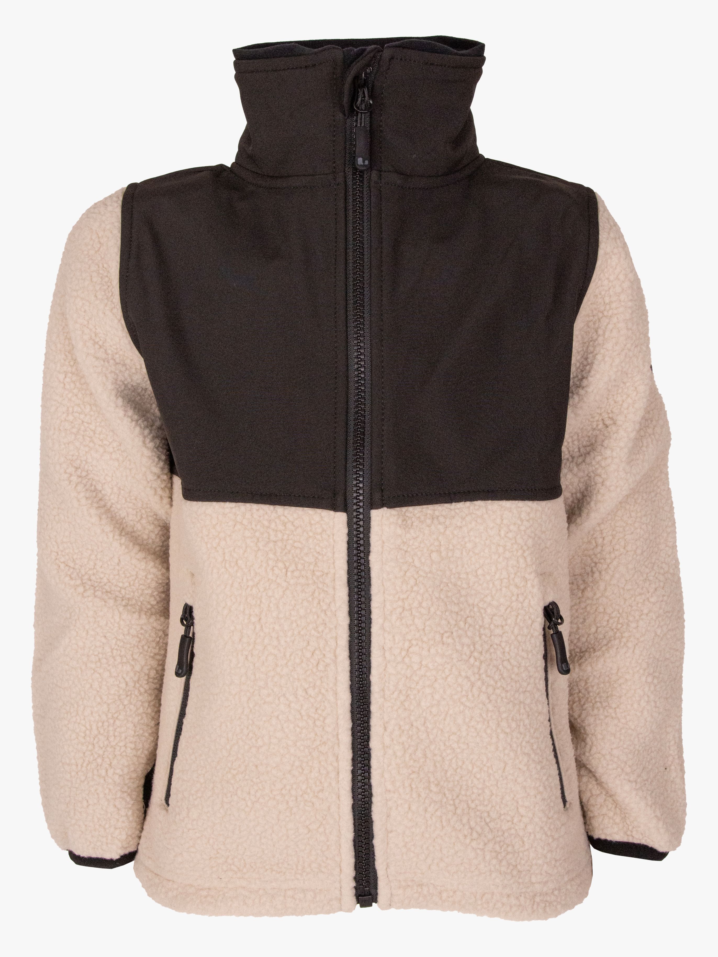 Lindberg Ramund Fleecetrøje, Beige, 120