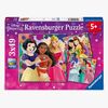 Ravensburger Disney Princess Puslespil 3x49 Brikker