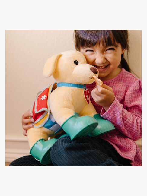 Melissa & Doug Let’s Explore Redningshund med Tilbehør