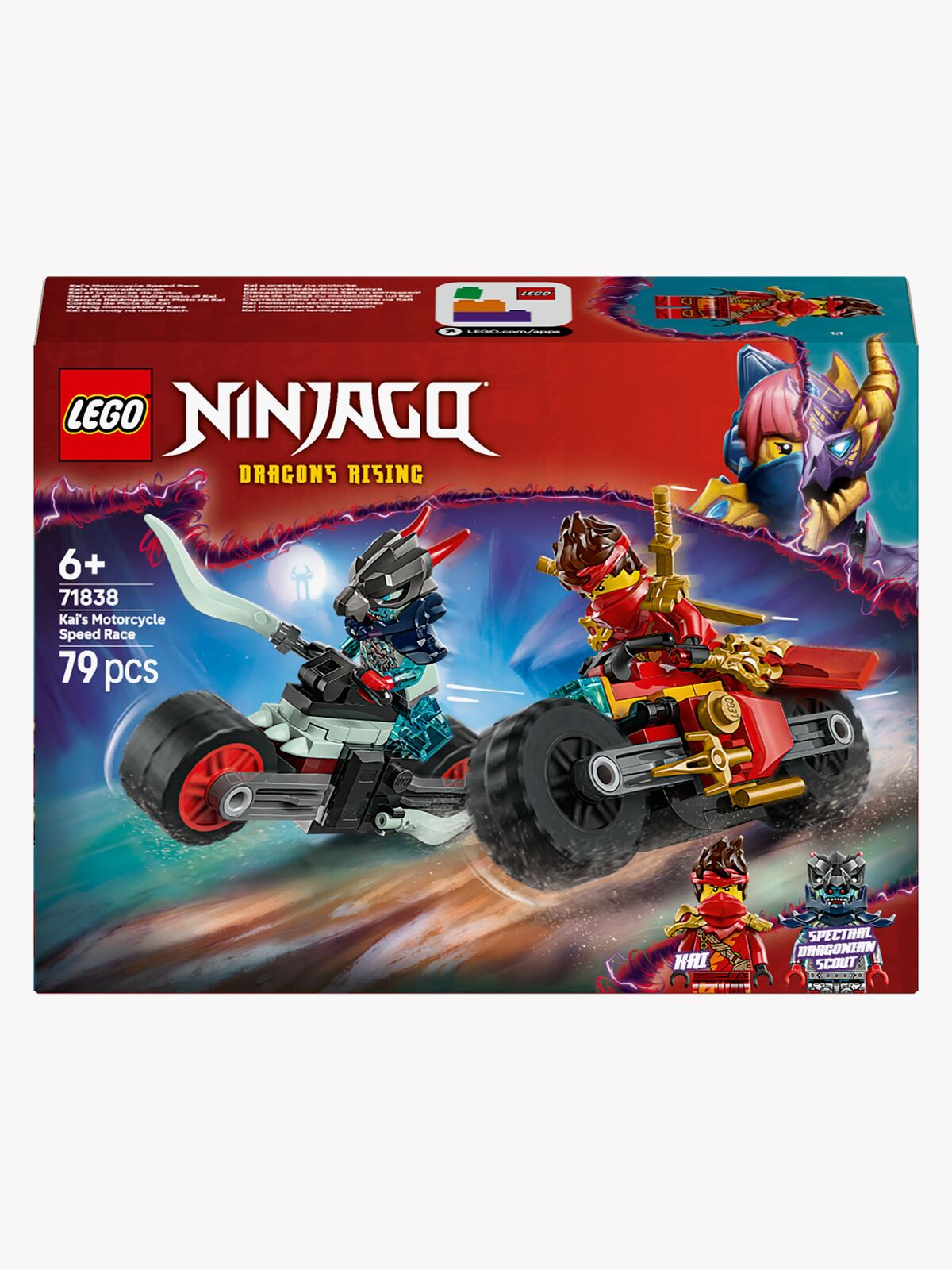 LEGO Ninjago 71838 Kais motorcykel-racerløb