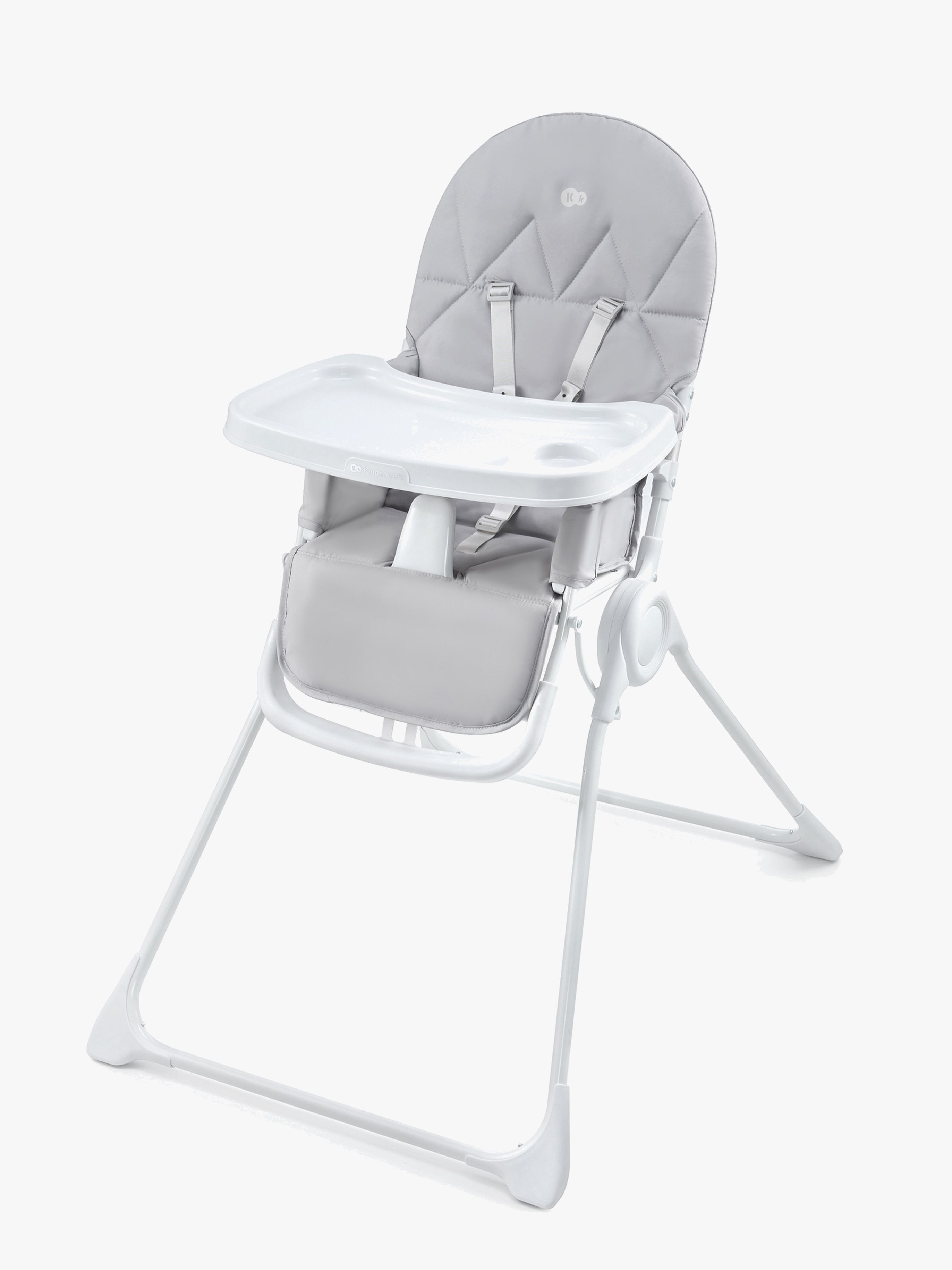 Kinderkraft Binci Højstol, Light Grey