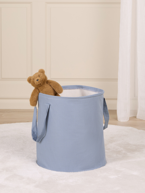 Alice & Fox ABLE Opbevaringskurv, Blue Linen