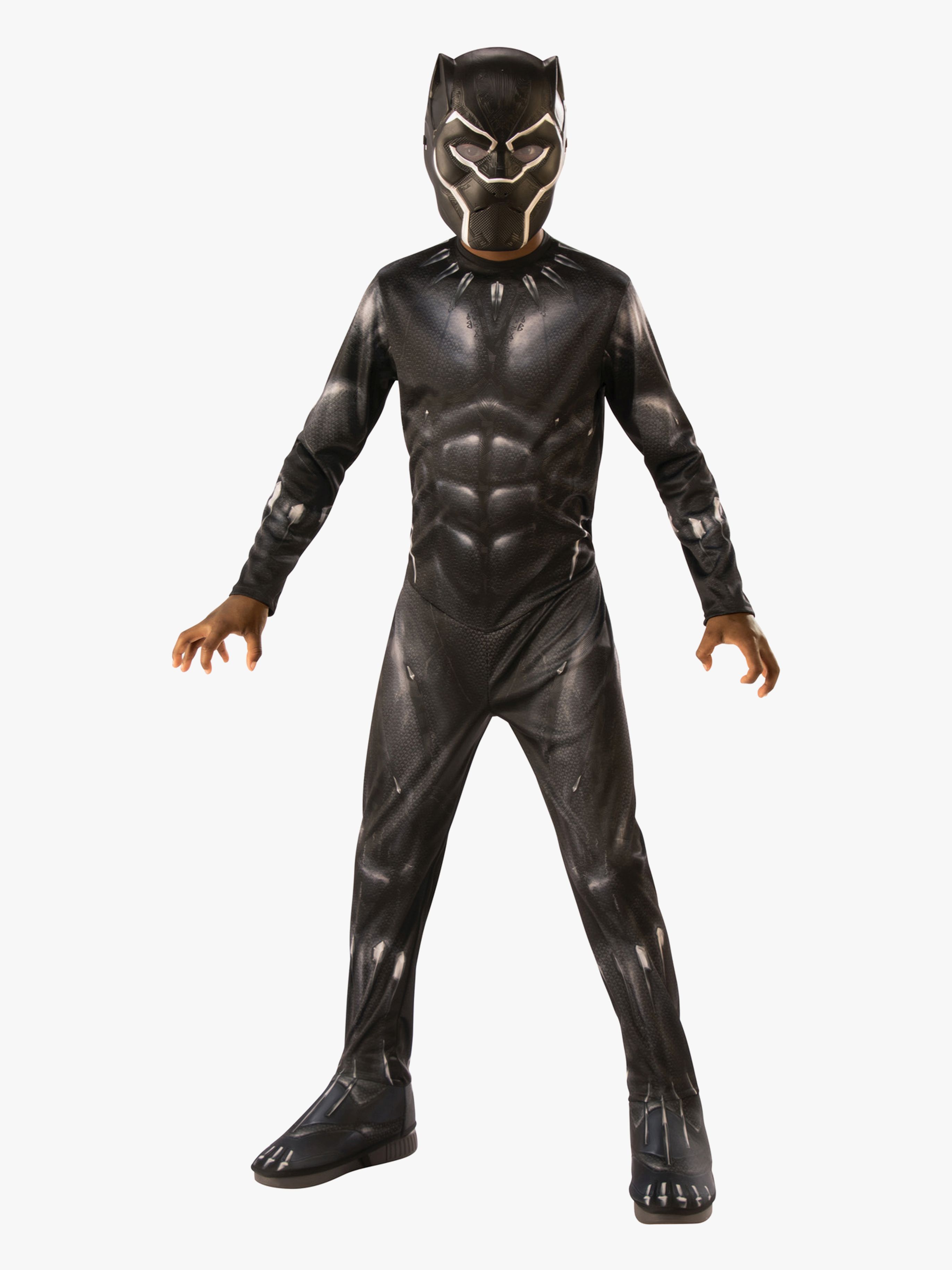 Marvel Avengers Black Panther Udklædning Med Maske, 3-5 år