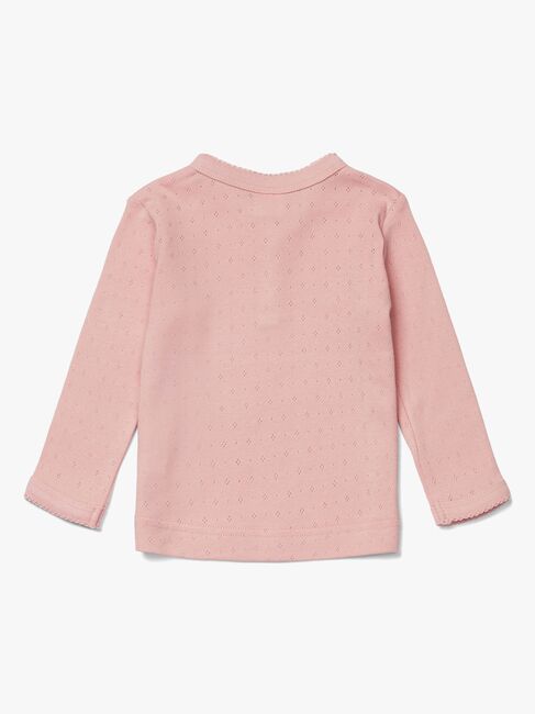 Luca & Lola Siena Langærmet T-shirt 2-pak, Pink