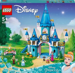 LEGO Disney Princess 43206 Askepot Og Prinsens Slot