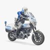 Bruder BWorld Scrambler Ducati Politimotorcykel med Chauffør
