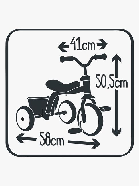 Smoby Trehjulet Cykel Rookie