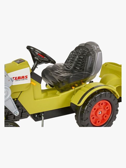 BIG Pedaltraktor m. Trailer Claas Celtis
