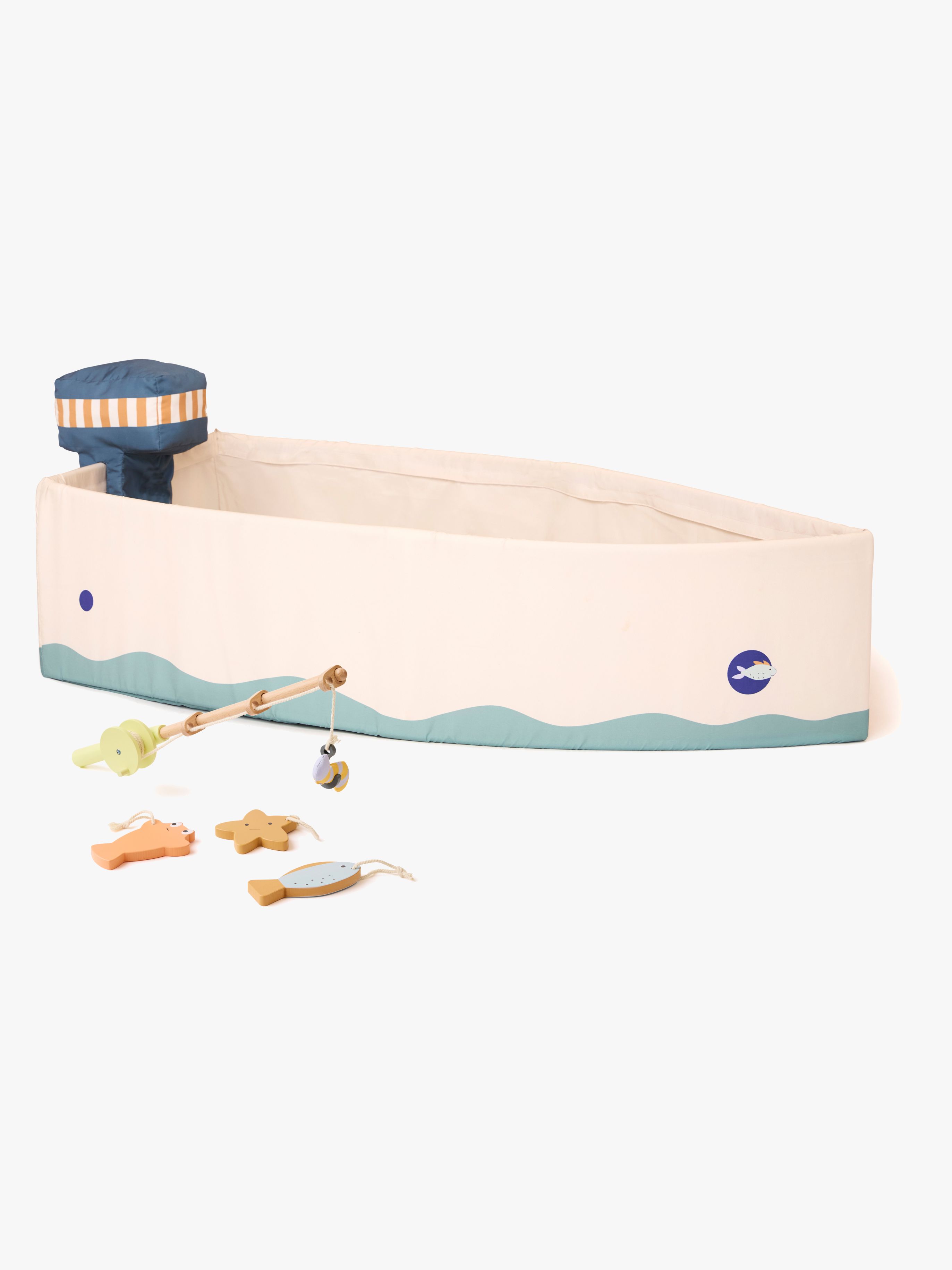 Kid's Concept Kid's Hub Båd med Fiskesæt