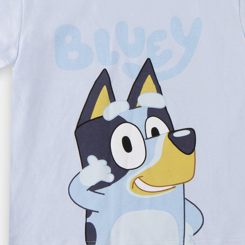 Bluey T-shirt, Lyseblå