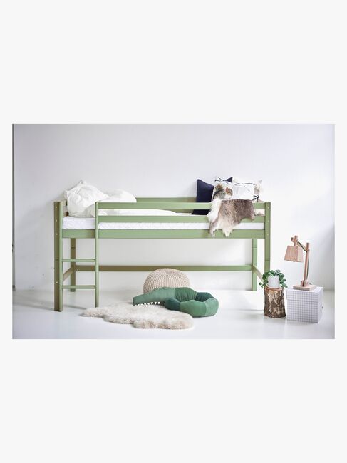 Hoppekids Halvhøjt Modul ECO Dream 90x200, Pale Green