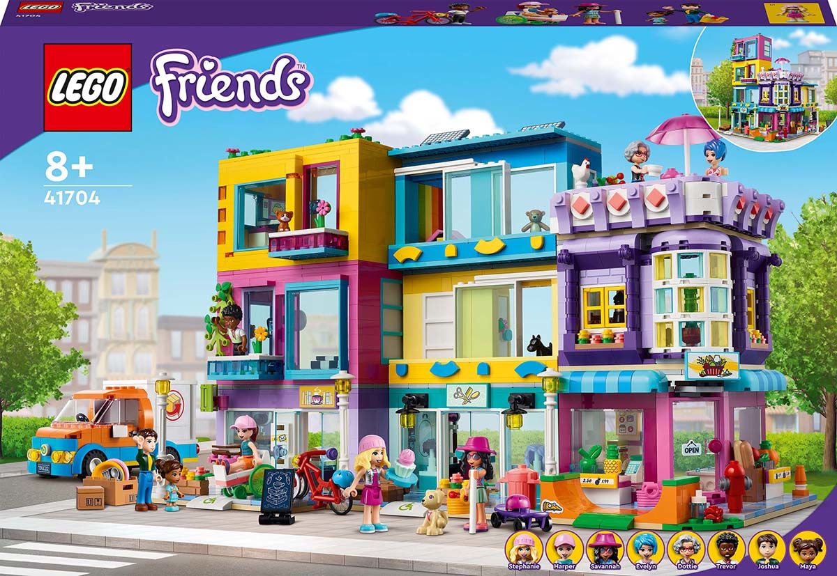 moral konstant Regelmæssigt Køb LEGO Friends 41704 Bygning på hovedgaden | Jollyroom