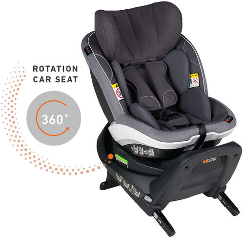 BeSafe iZi Turn i-Size Autostol, Sea Green Mélange