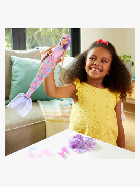 Barbie Fantasy Dress Up Dukke Lilla Hår
