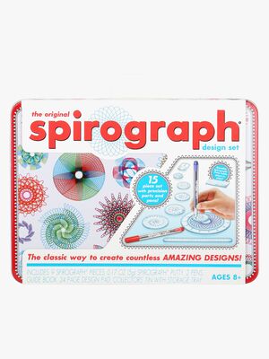 Spirograph Sæt i Metalæske