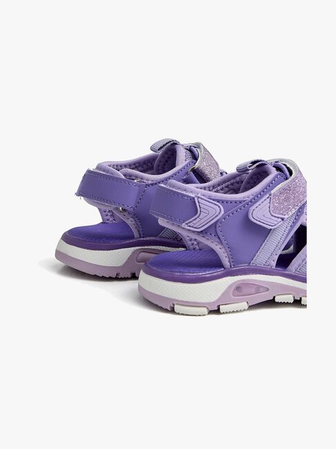 Nordbjørn Safari Blinkesandaler, Syrenfarvet