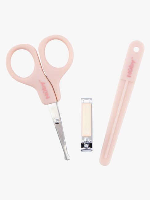 Nuby Evolutive Neglepleje Sæt, Pink