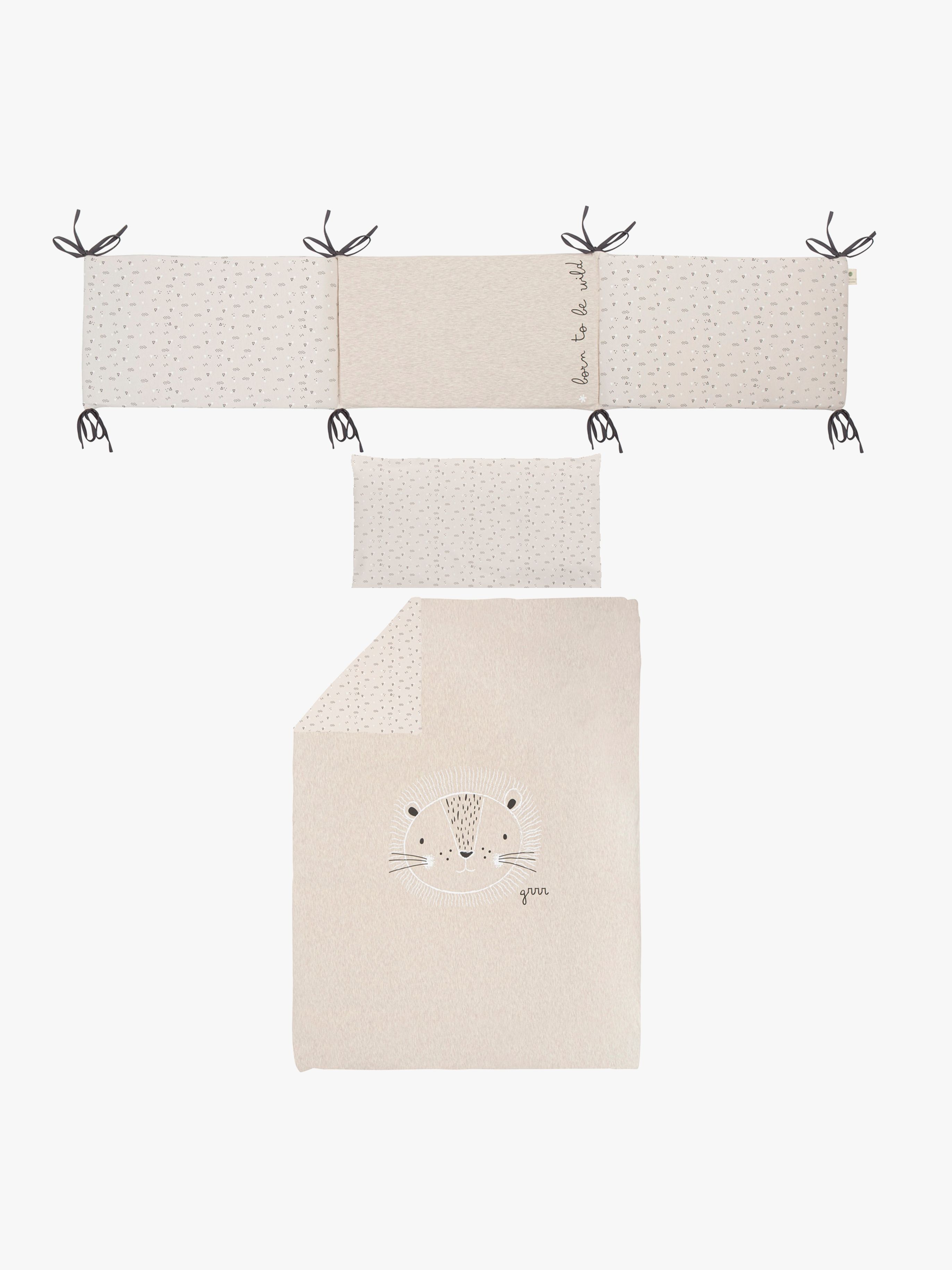 BimbiCasual Sengerand, White/Linen