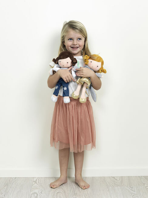 Teddykompaniet Besties Blød Dukke Holly 30 cm