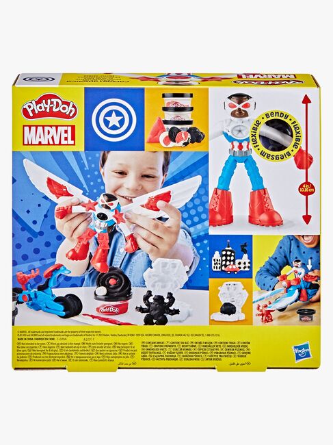 Play-Doh Captain America Legesæt Moto-Slicer