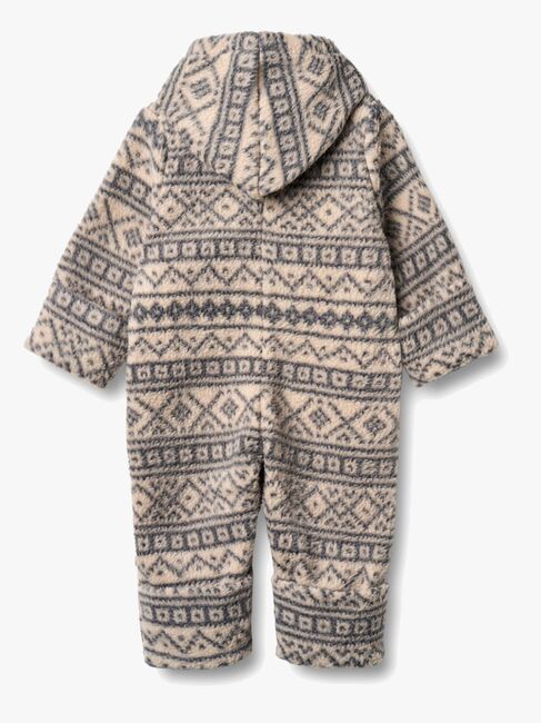 Wheat Allo Fleecedragt, Warm Sand Jaquard