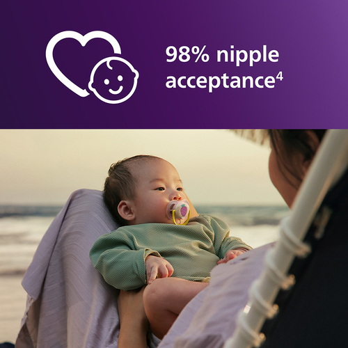 Philips Avent Ultra Air-sut 18m+ 2-pak, Rød/Lilla