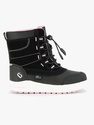 Leaf Jaren Vinterstøvler, Sort/Lyserød