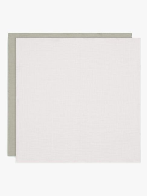 Jollein Tæppe/ Stofble i Musselin 4-pak, Olive Green/Ivory