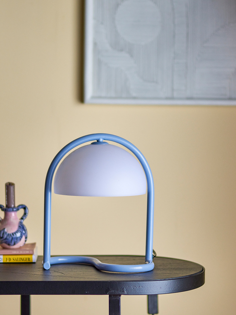 Bloomingville Favour Bordlampe, Blue