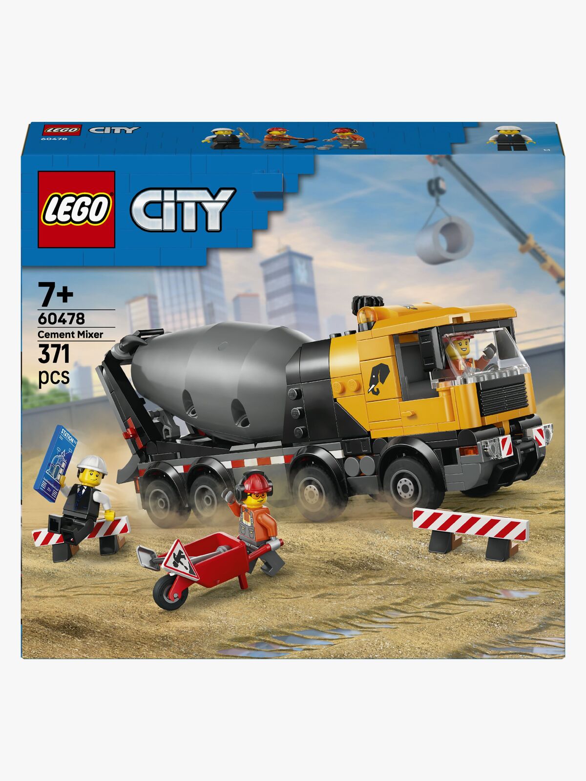 LEGO City 60478 Cementblander