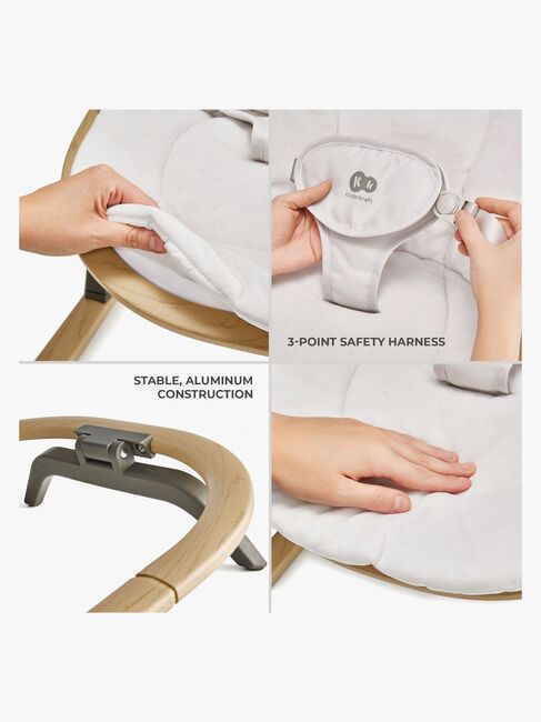 Kinderkraft ELSU Skråstol, Grå