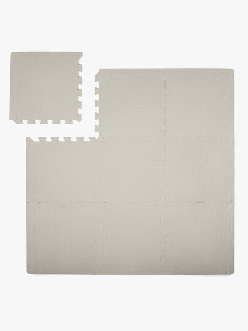 That's Mine Kvadrat Legetæppe, Light Grey