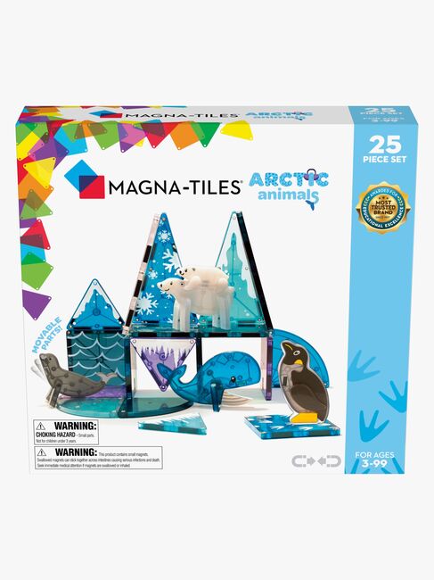 MAGNA-TILES Arctic Animals Byggesæt 25 Dele