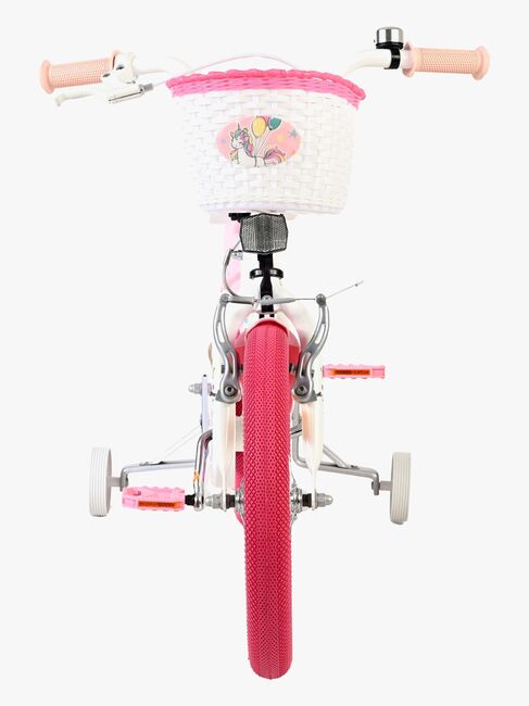 Volare Unicorn Cykel 16 Tommer, Hvid