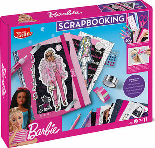 Maped Creativ Barbie Scrapbooking Kreasæt 55 Dele